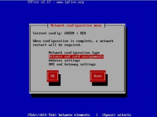 Настройка сети ipfire (Linux)