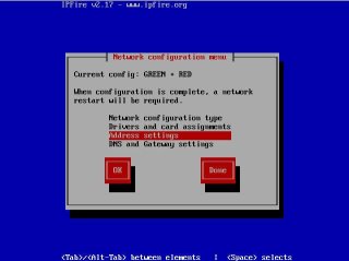 Настройка сети ipfire (Linux)
