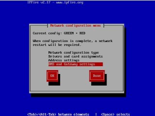 Настройка сети ipfire (Linux)